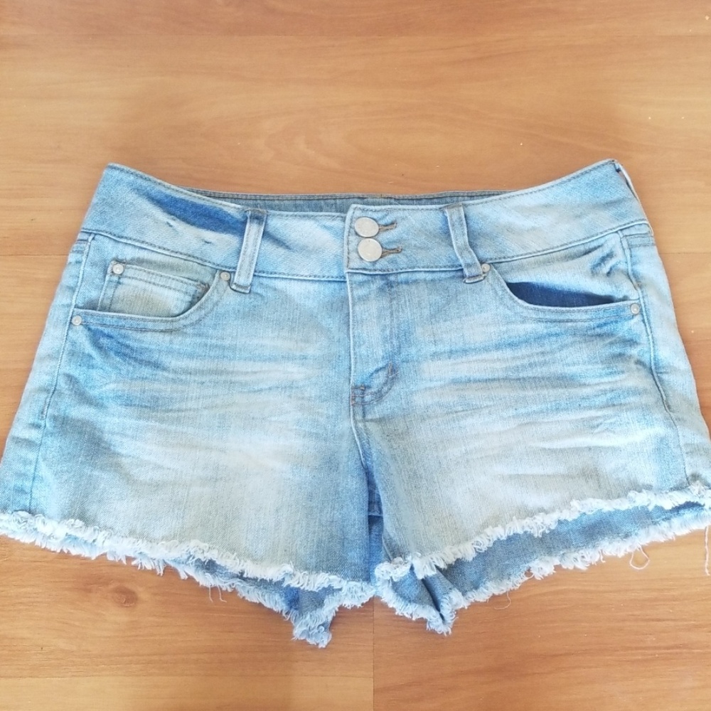 Refuge blue Jean shorts light wash